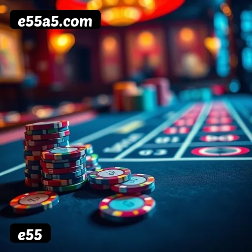 Jogos de Mesa Premium e55 - Blackjack, Roleta, Baccarat